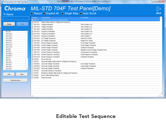 電腦圖形化操作介面SoftPanel AvionicStandardsforMIL-STD-704F